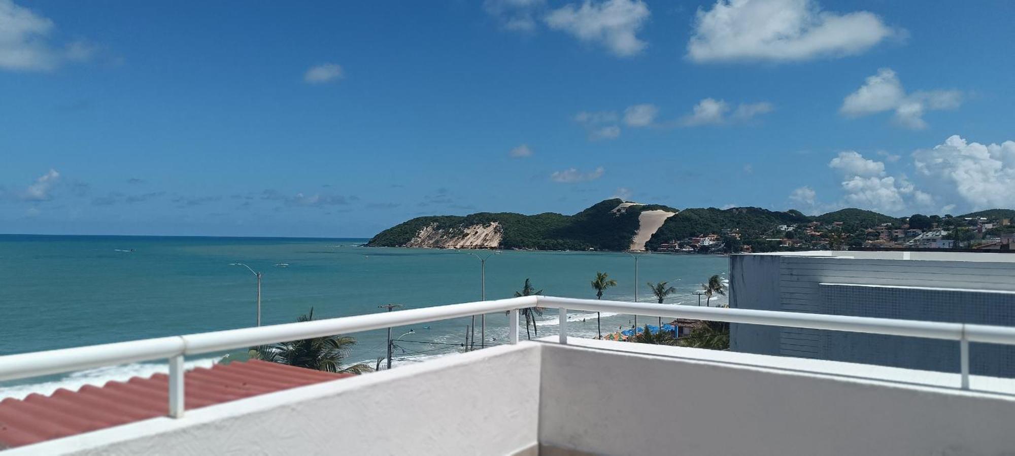 Edy Hospedagens Beira-Mar Flat 310 Com Vista Para O Morro Do Careca, Piscina E Localizacao Privilegiada Natal Exterior foto